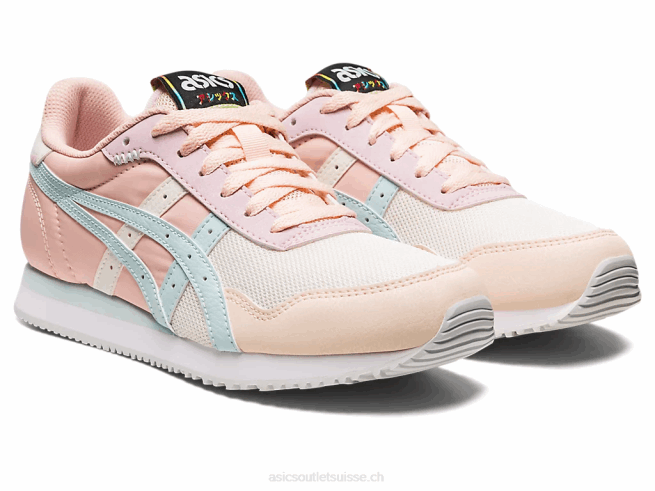 coureur de tigre crème/aqua angel Asics L6N0K3150