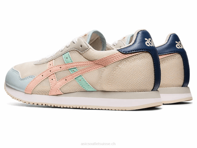 coureur de tigre crème/brise Asics L6N0K3149