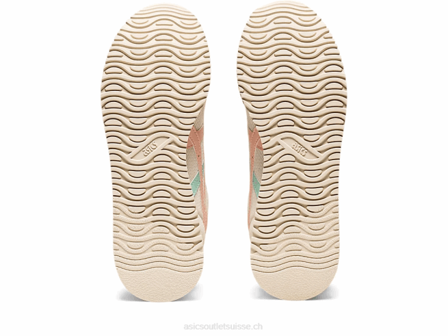 coureur de tigre crème/brise Asics L6N0K3149