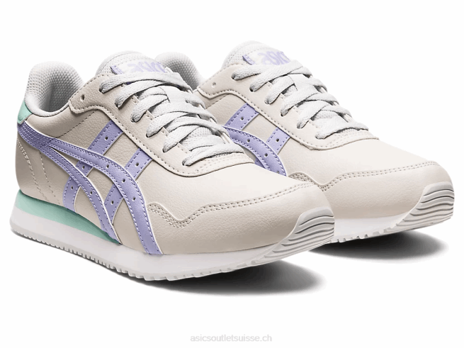 coureur de tigre gris glacier/vapeur Asics L6N0K2622
