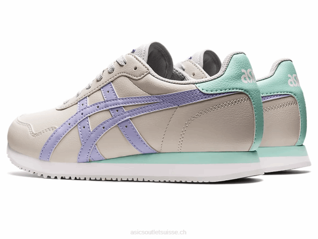 coureur de tigre gris glacier/vapeur Asics L6N0K2622