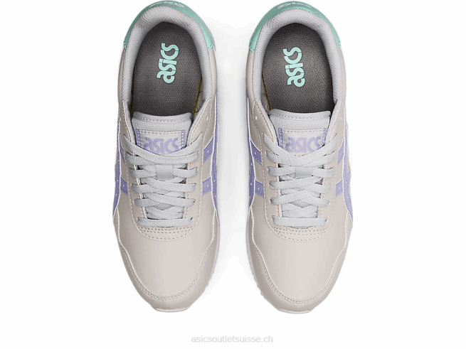 coureur de tigre gris glacier/vapeur Asics L6N0K2622