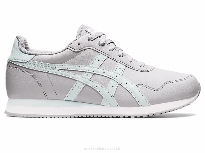 coureur de tigre gris piémont/ange aqua Asics L6N0K3143