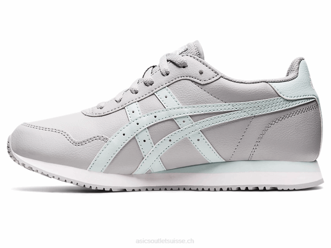 coureur de tigre gris piémont/ange aqua Asics L6N0K3143