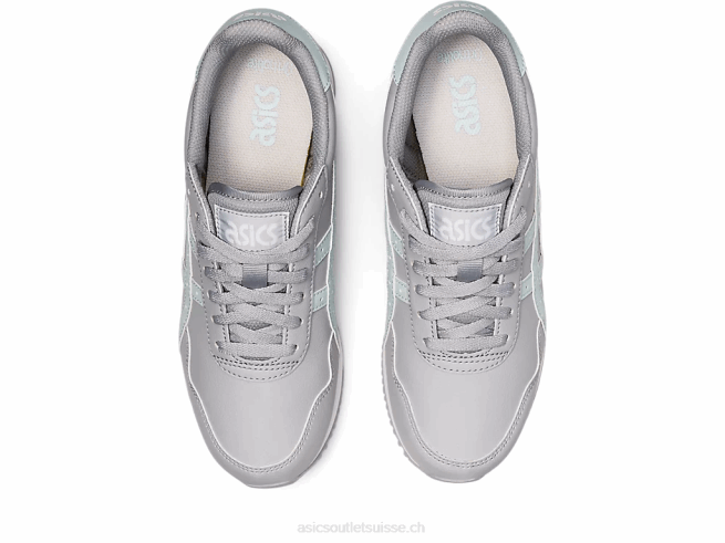 coureur de tigre gris piémont/ange aqua Asics L6N0K3143