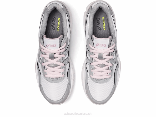 gel-jog mc blanc/gris piémont Asics L6N0K3082