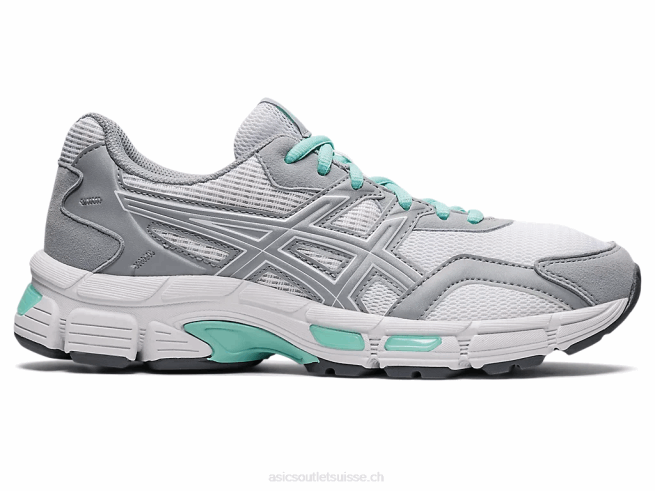 gel-jog mc blanc/gris piémont Asics L6N0K3525