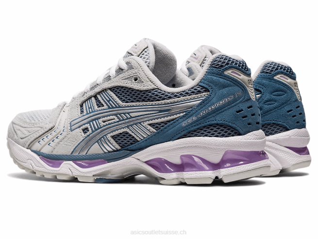 gel-kayano 14 gris glacier/argent pur Asics L6N0K2604