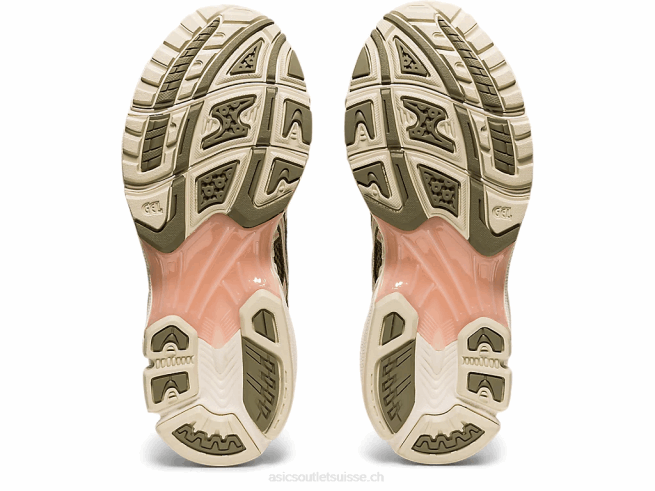 gel-kayano 14 vison/crème Asics L6N0K3217