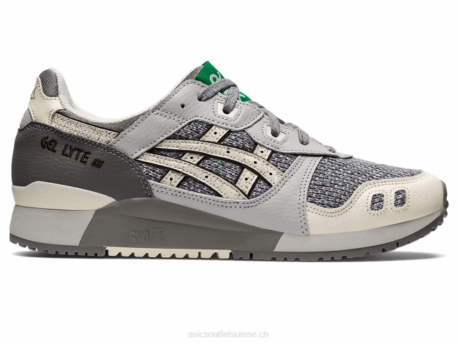 gel-lyte iii og gris huître/crème Asics L6N0K771