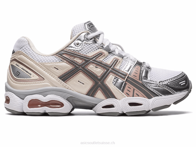 gel-nimbus 9 blanc/avoine Asics L6N0K2302