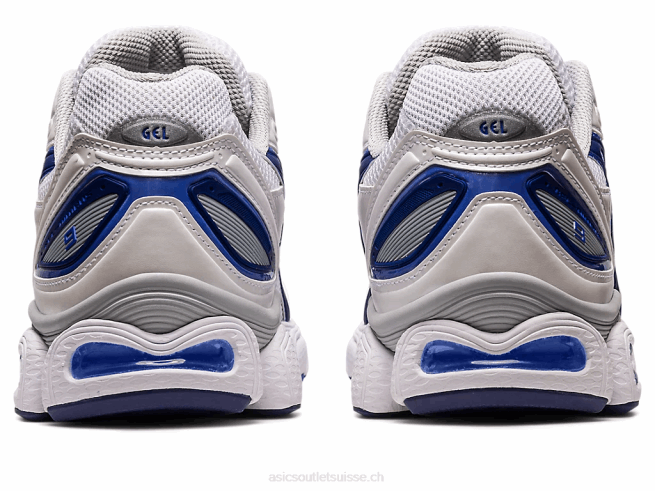 gel-nimbus 9 blanc/bleu indigo Asics L6N0K282