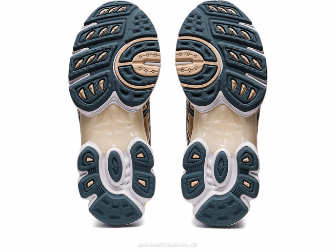 gel-nimbus 9 crème/cuir Asics L6N0K2701