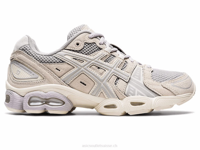 gel-nimbus 9 gris huître/bouleau Asics L6N0K2704