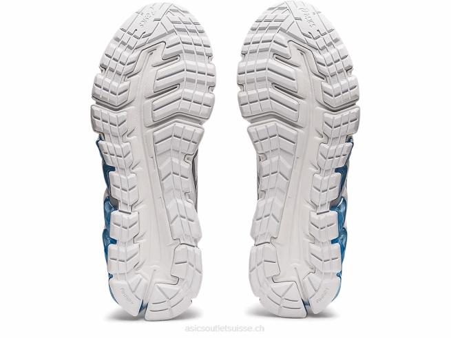 gel quantique 180 blanc/bleu pervenche Asics L6N0K3735