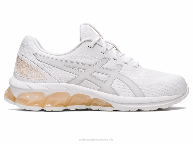 gel quantique 180 vii blanc/gris piémont Asics L6N0K2707