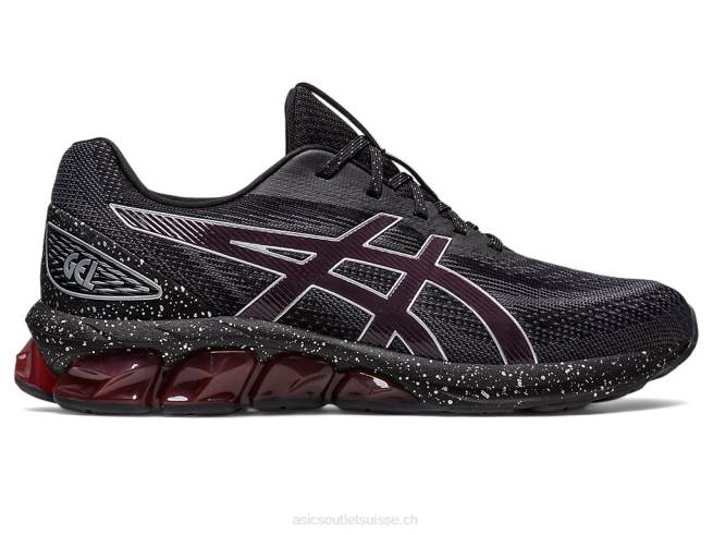 gel quantique 180 vii noir/cayenne Asics L6N0K619