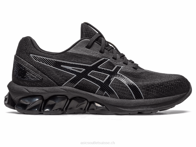 gel quantique 180 vii noir/gris acier Asics L6N0K2625