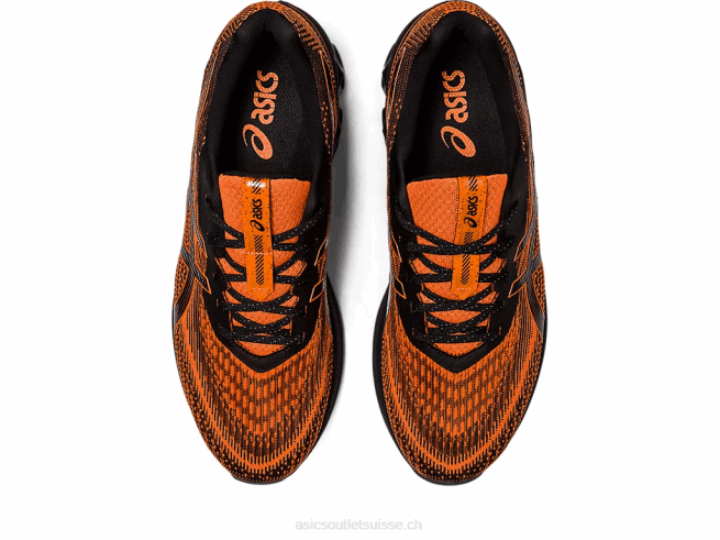 gel quantique 180 vii noir/habanero Asics L6N0K629