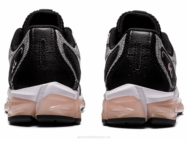 gel quantique 360 ​​6 noir blanc Asics L6N0K4032