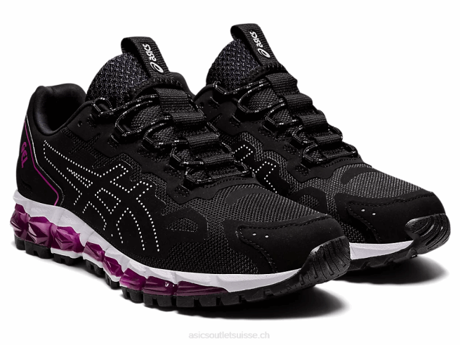 gel quantique 360 ​​6 raisin noir/numérique Asics L6N0K2727