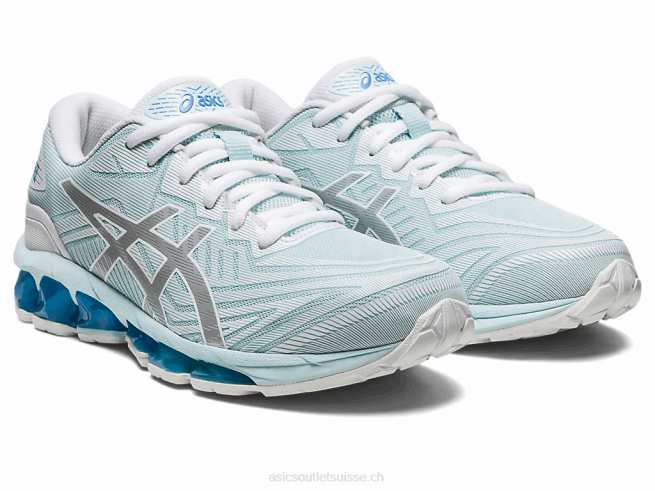 gel quantique 360 ​​vii ange aqua/blanc Asics L6N0K2745