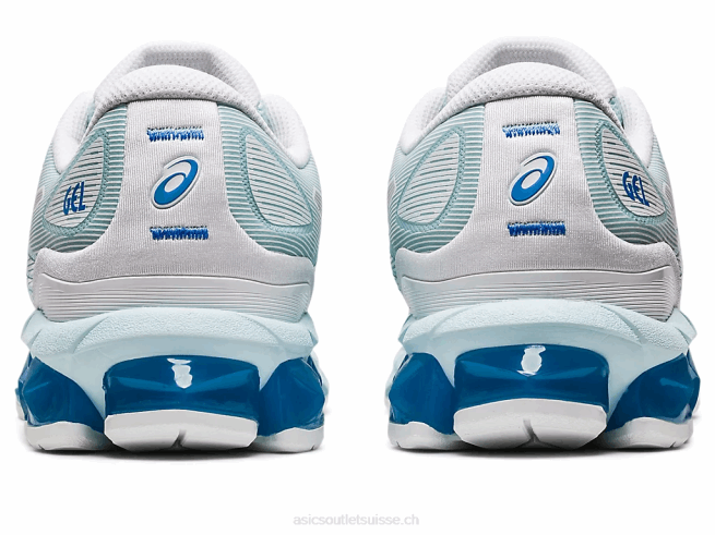 gel quantique 360 ​​vii ange aqua/blanc Asics L6N0K2745