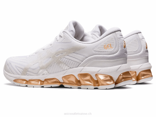 gel quantique 360 ​​vii blanc/champagne Asics L6N0K2623