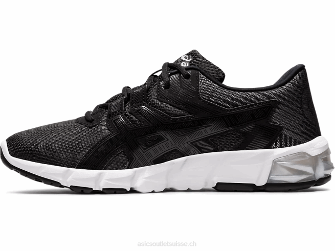 gel quantique 90 2 gris graphite/noir Asics L6N0K4084
