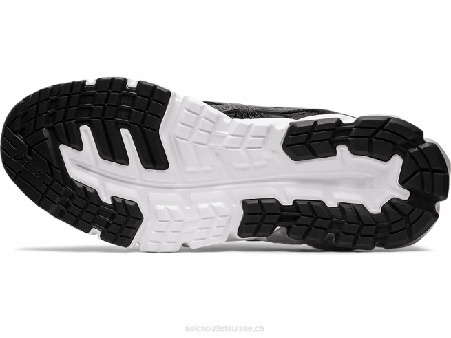 gel quantique 90 2 gris graphite/noir Asics L6N0K4084