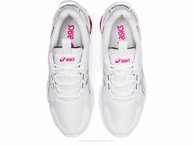 gel quantique 90 3 blanc/bleu tonnerre Asics L6N0K3870