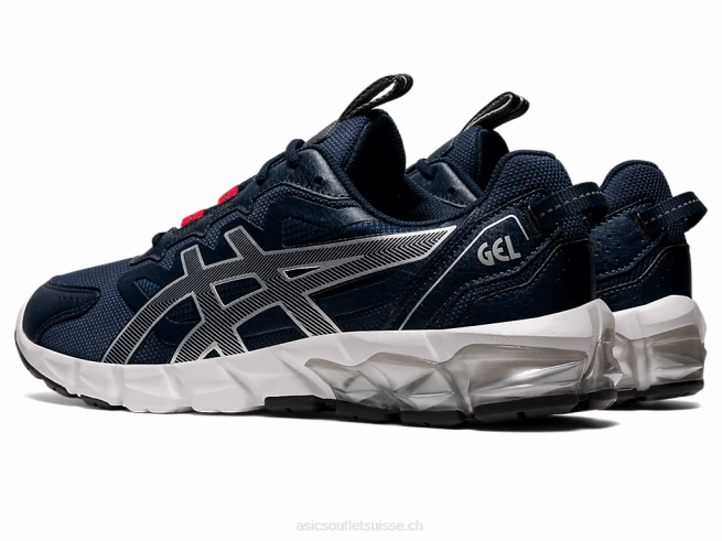 gel quantique 90 3 bleu français/argent pur Asics L6N0K721
