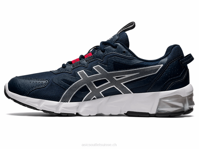 gel quantique 90 3 bleu français/argent pur Asics L6N0K721