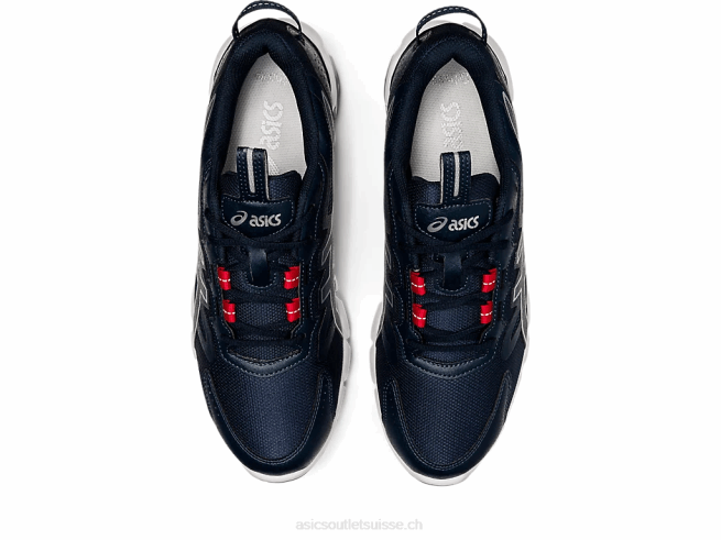 gel quantique 90 3 bleu français/argent pur Asics L6N0K721