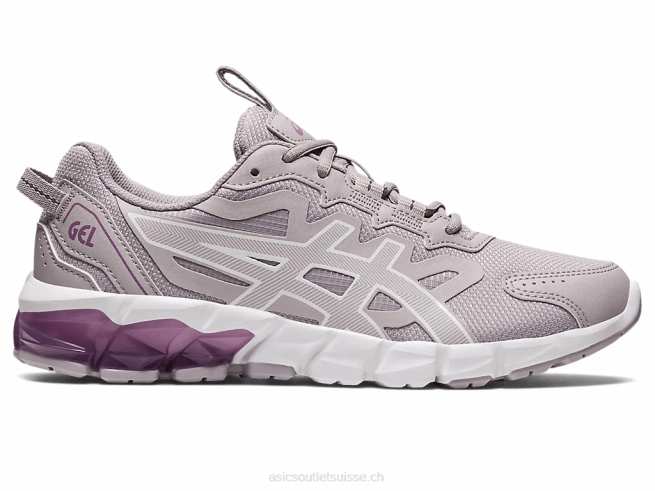 gel quantique 90 3 brume/blanc Asics L6N0K2689
