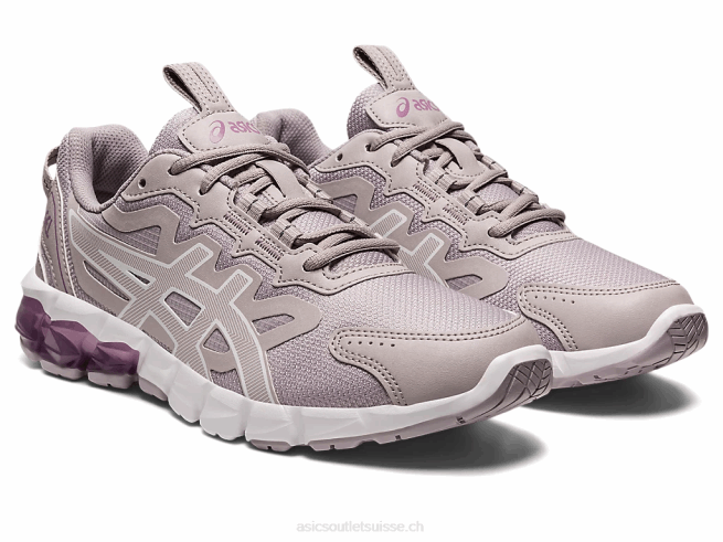 gel quantique 90 3 brume/blanc Asics L6N0K2689