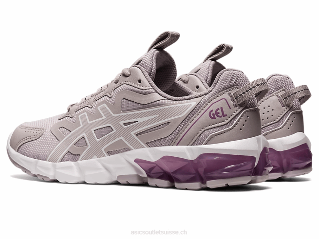 gel quantique 90 3 brume/blanc Asics L6N0K2689