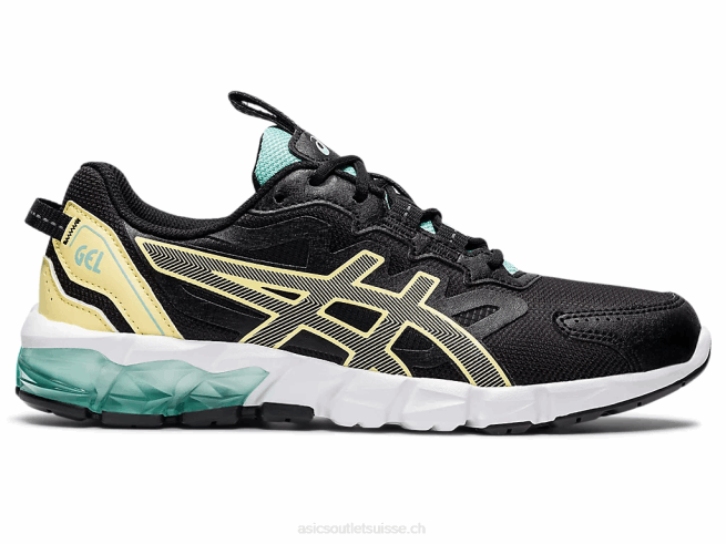 gel quantique 90 3 noir/beurre Asics L6N0K3230