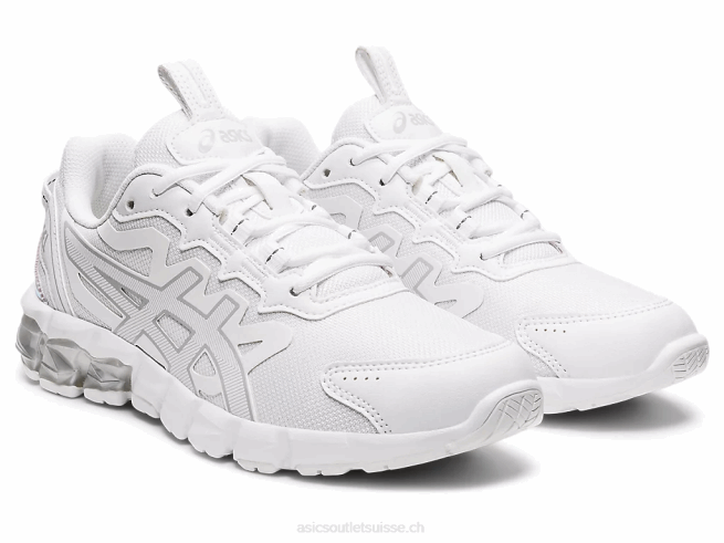 gel quantique 90 blanc/gris piémont Asics L6N0K3313