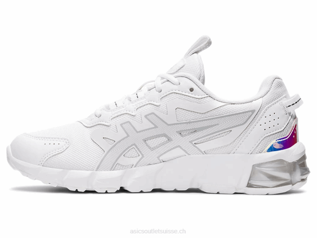 gel quantique 90 blanc/gris piémont Asics L6N0K3313