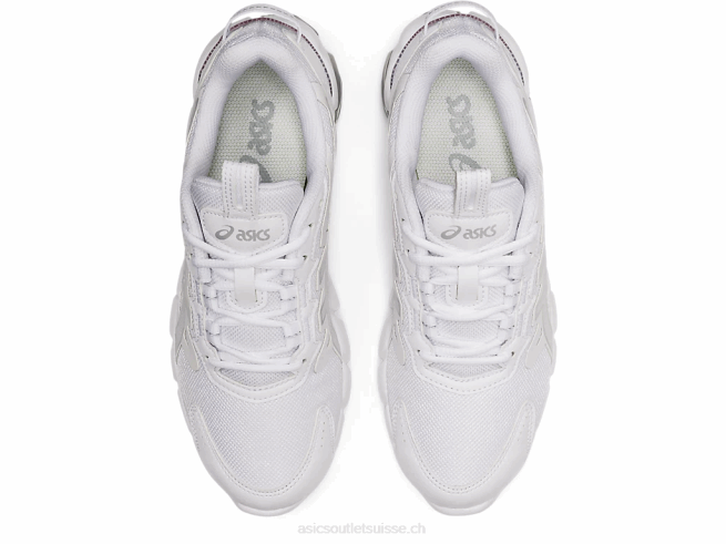 gel quantique 90 blanc/gris piémont Asics L6N0K3313