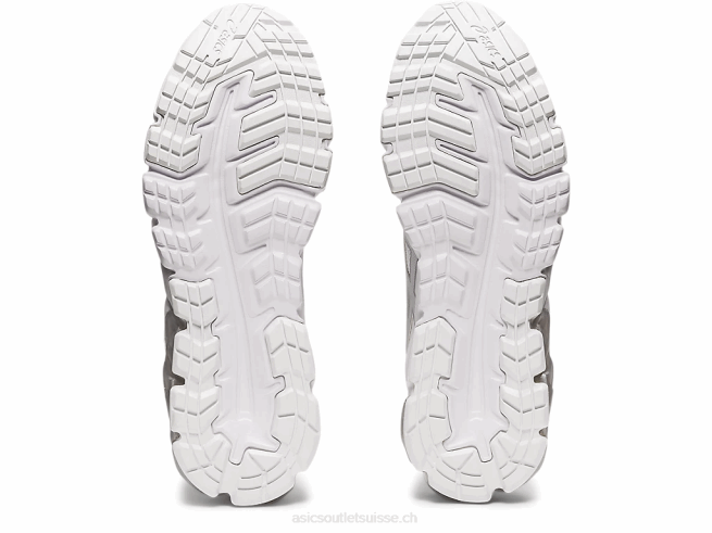 gel quantique 90 blanc/gris piémont Asics L6N0K3313