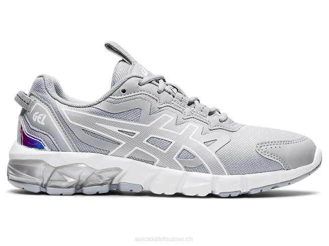 gel quantique 90 gris piémont/blanc Asics L6N0K3323