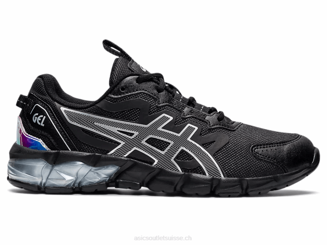 gel quantique 90 noir/argent pur Asics L6N0K3258