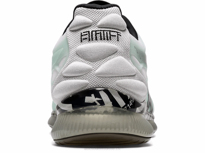 gel quantique infini 2 blanc noir Asics L6N0K3585