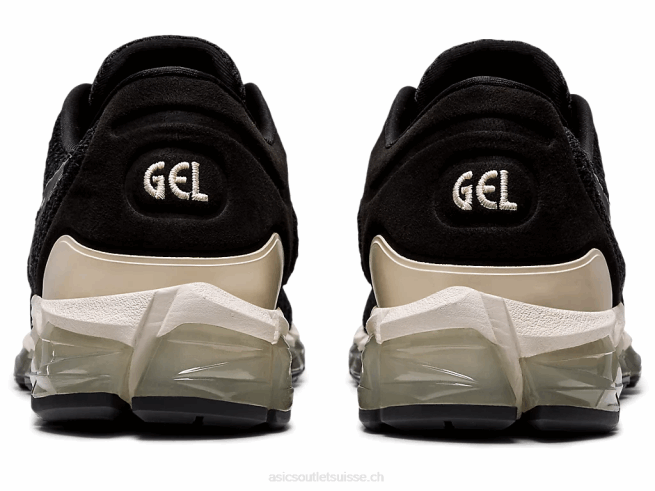 gel-quantum 360 5 tricot noir/rose douillet Asics L6N0K4148