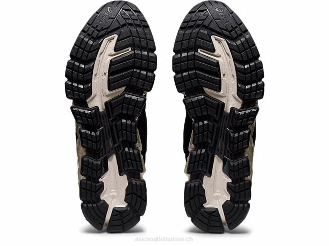 gel-quantum 360 5 tricot noir/rose douillet Asics L6N0K4148