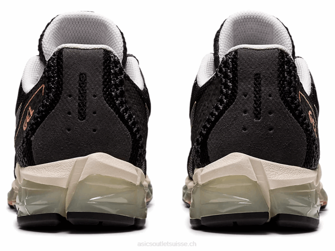 gel-quantum 360 6 tricot noir/gris porteur Asics L6N0K2838