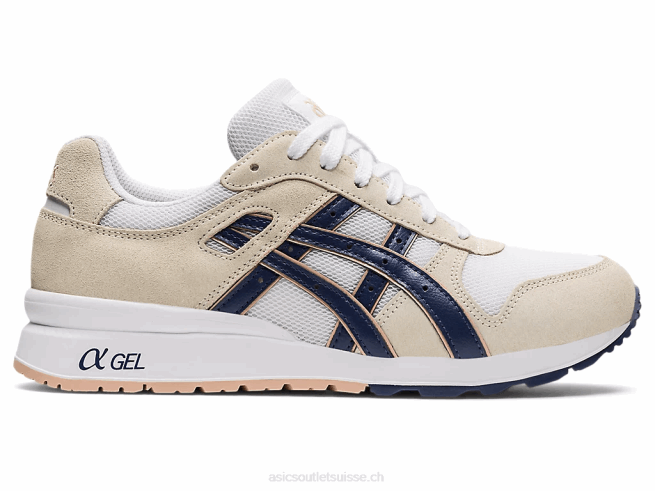 gt-ii crème/bleu tonnerre Asics L6N0K3739
