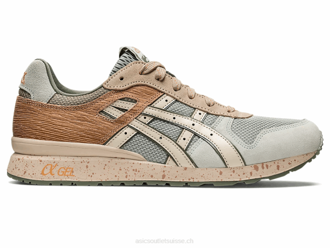 gt-ii sauge clair/gris plume Asics L6N0K823